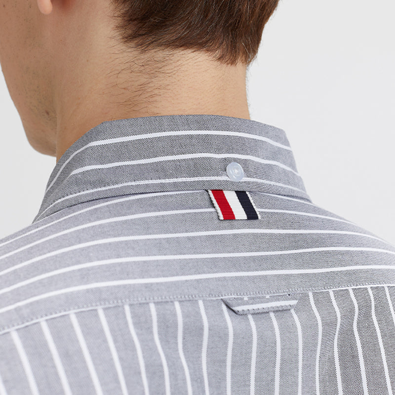 Thom Browne Spring Summer Men's Oxford Elastic Shirt