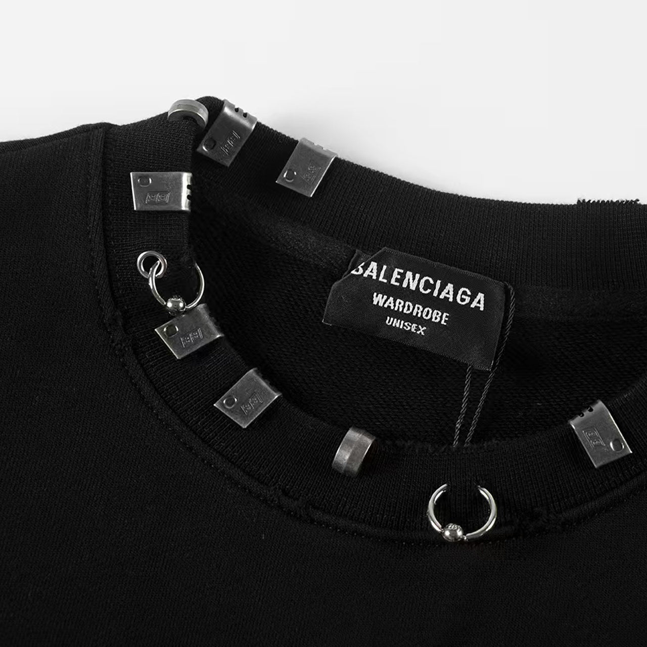 Balenciaga Couples Crew Neck Hoodie