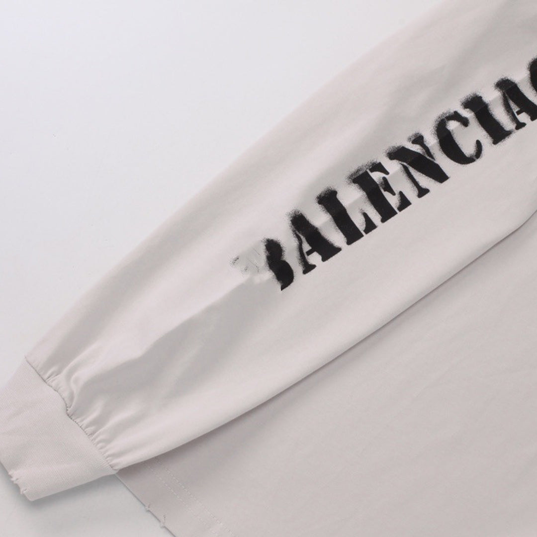 Balenciaga Couples Loose Fit Hoodie