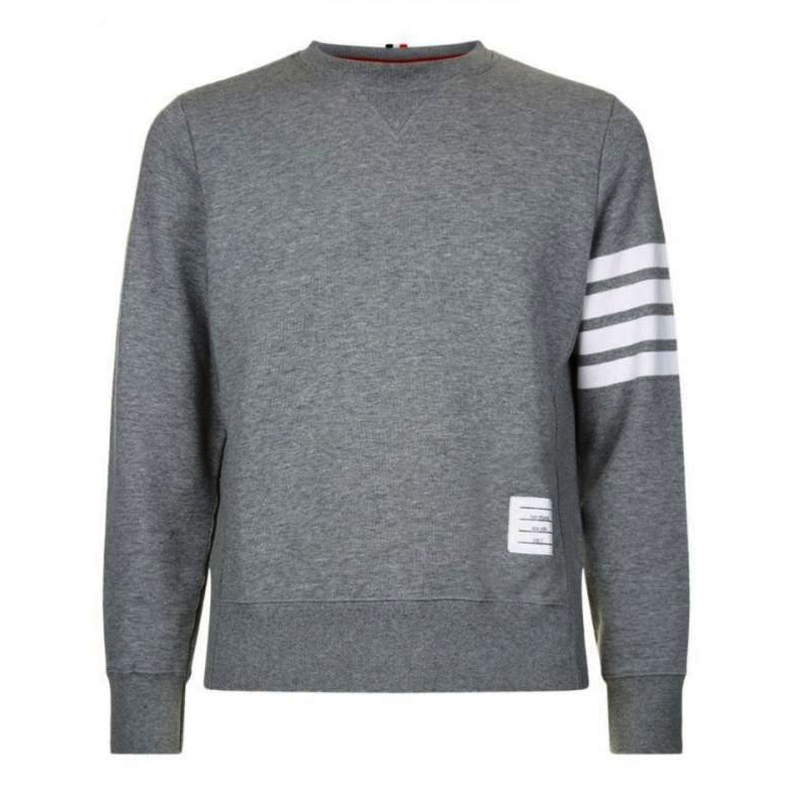 Thom Browne Classic Four-Bar Sweatshirt