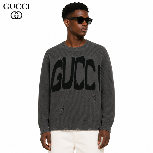 Gucci Logo Print Sweater