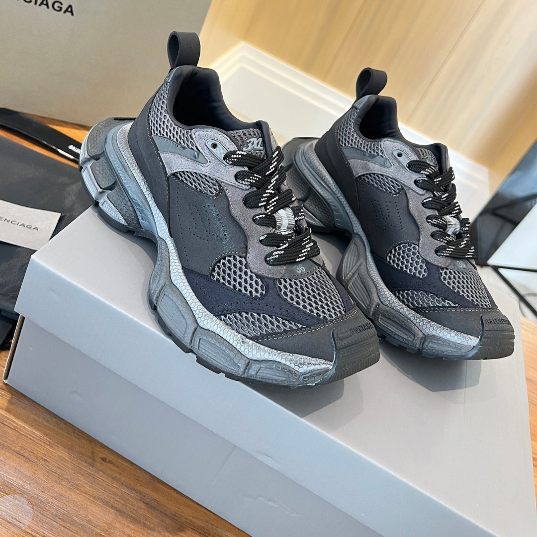 Balenciaga Distressed Vintage Style Shoe