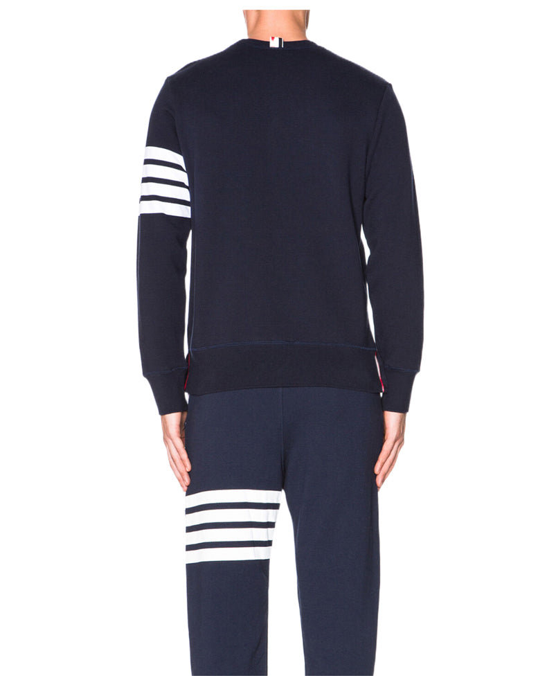 Thom Browne Classic Four-Bar Sweatshirt