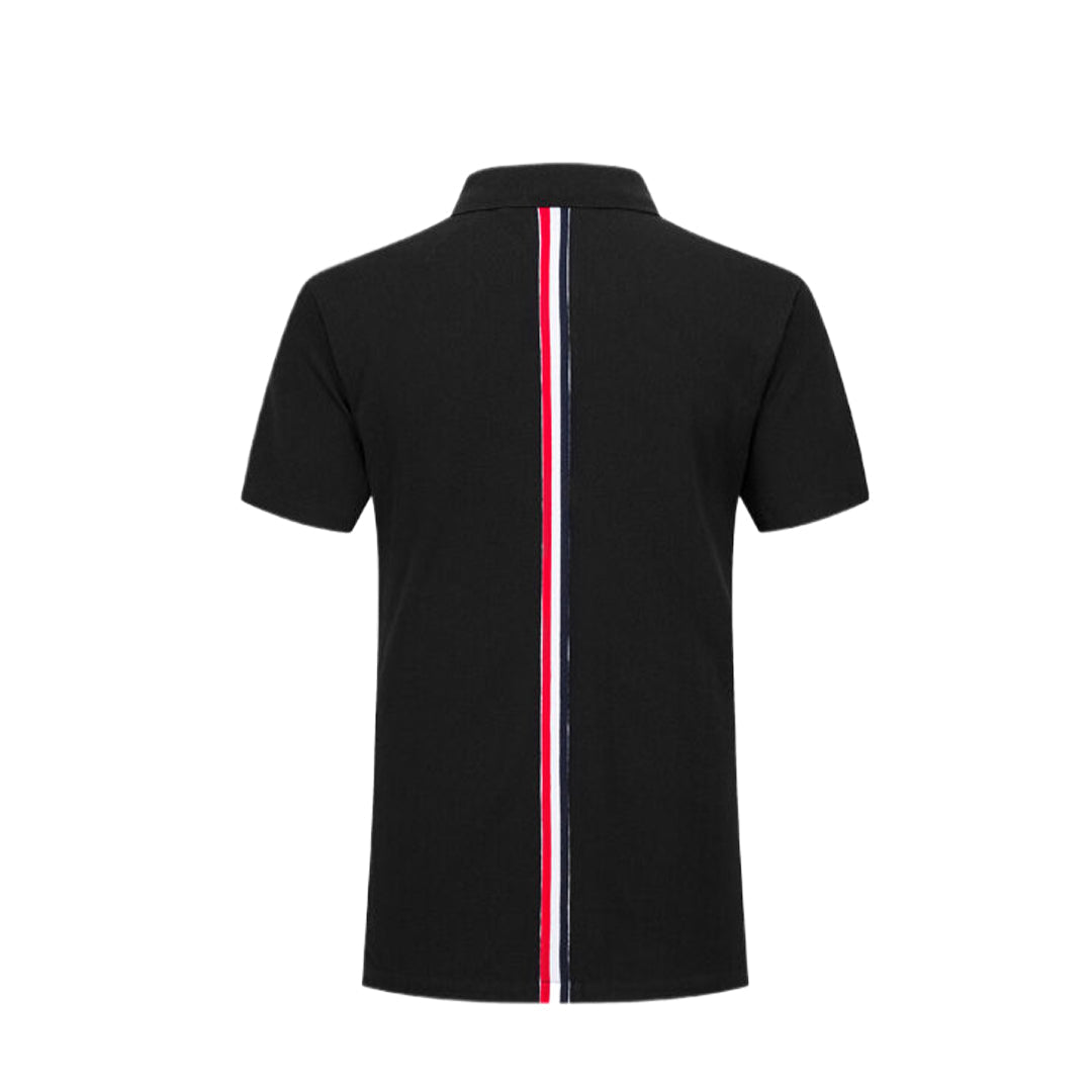 Thom Browne 2026SS 4-Bar Striped Polo Shirt