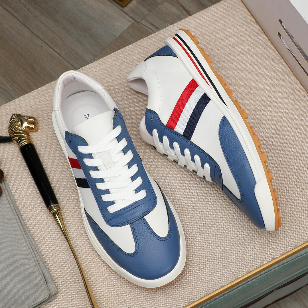 Thom Browne Man Leather sneakers