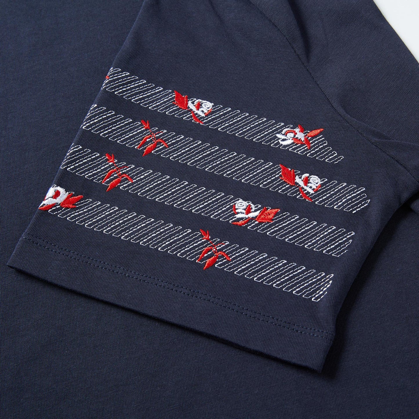 Classic 4-Bar Cotton T-Shirt