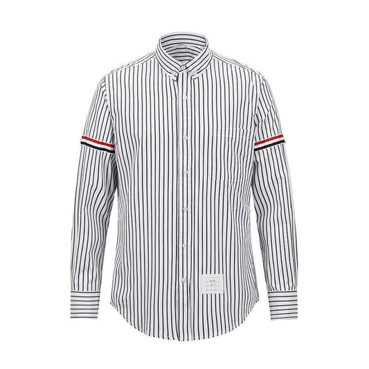 Thom Browne Spring Summer Men's Black Striped Shirt