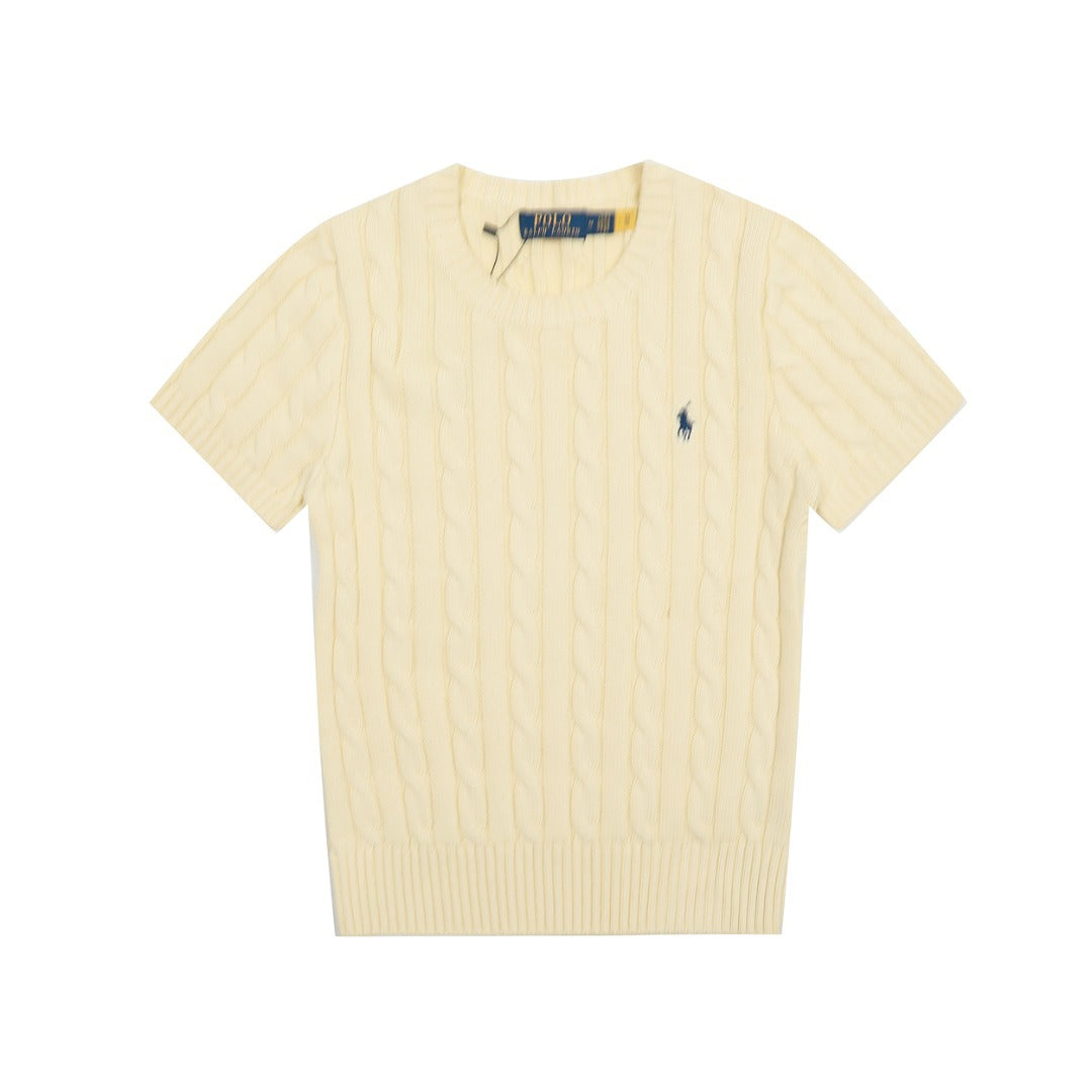 Ralph Lauren Women's Crewneck Knit T-shirt