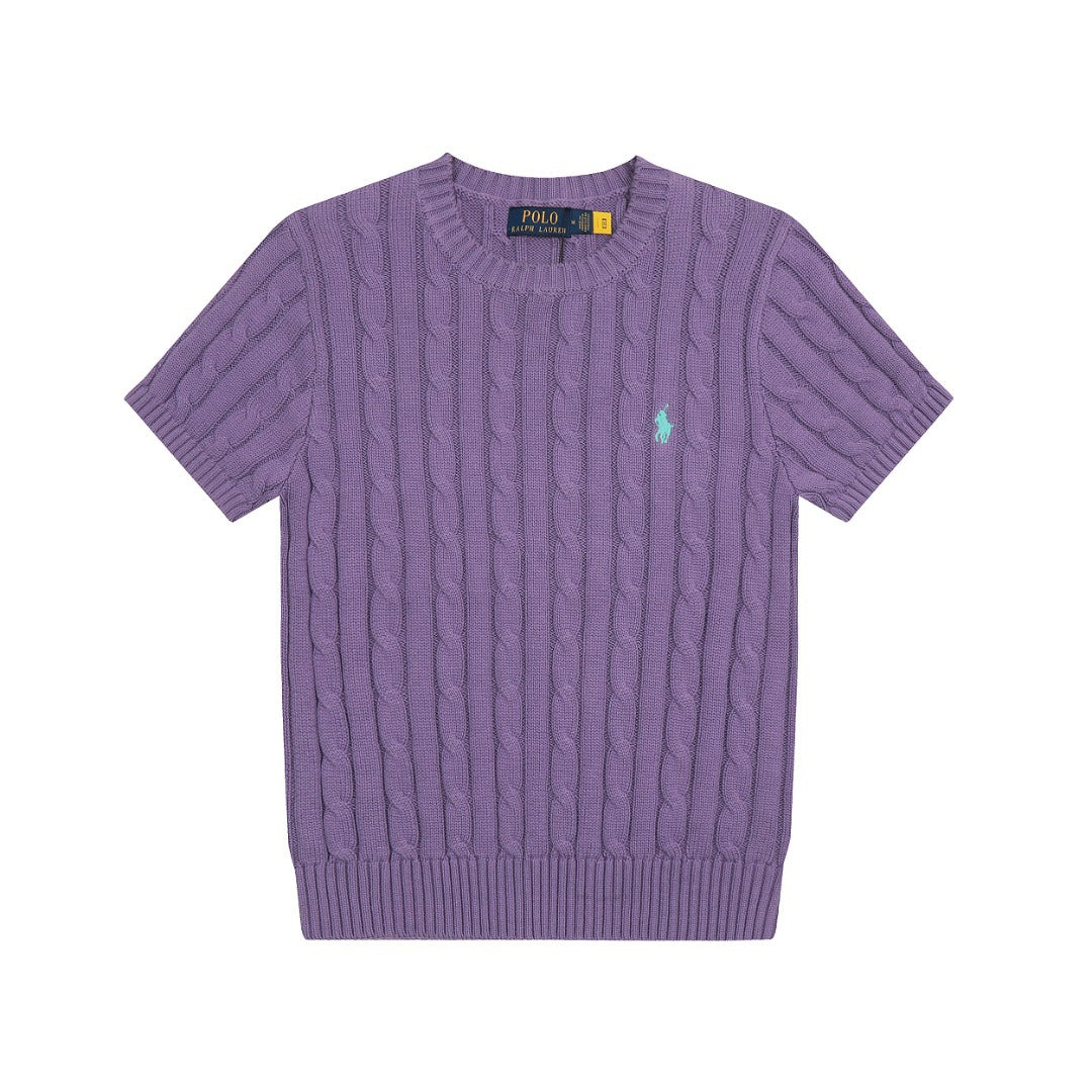 Ralph Lauren Women's Crewneck Knit T-shirt