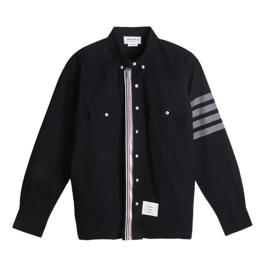 Thom Browne Spring Summer Men's Zipper Pocket Shirt