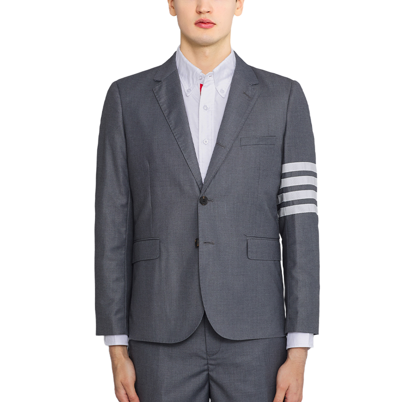 Thom Browne Men's four-piece white suit