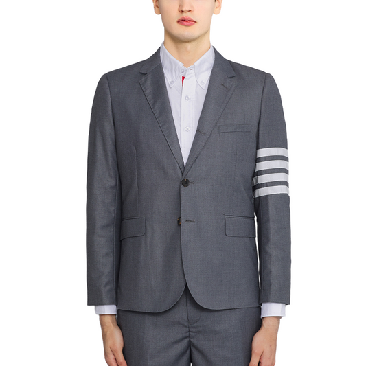Thom Browne Men's four-piece white suit