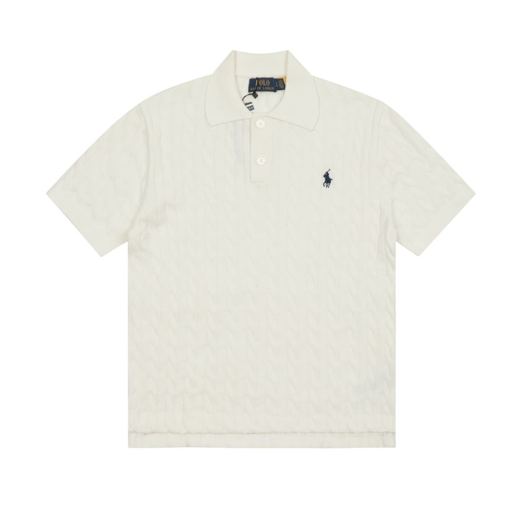 Ralph Lauren Women's Cable Knit Polo shirt