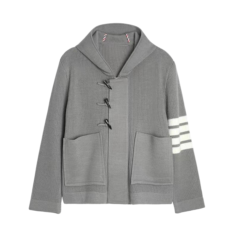 Thom Browne Unisex Chunky Knit Jacket