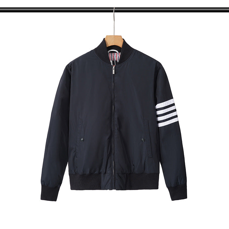Thom Browne stand collar down jacket