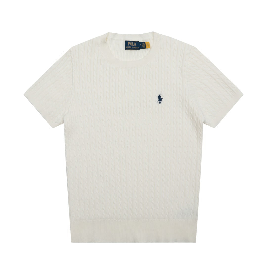 Ralph Lauren Women's Cable Knit T-shirt