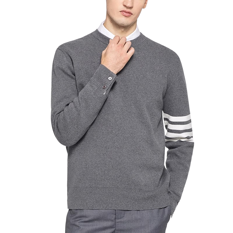 Thom Browne 2025 Round Neck Pullover Sweater