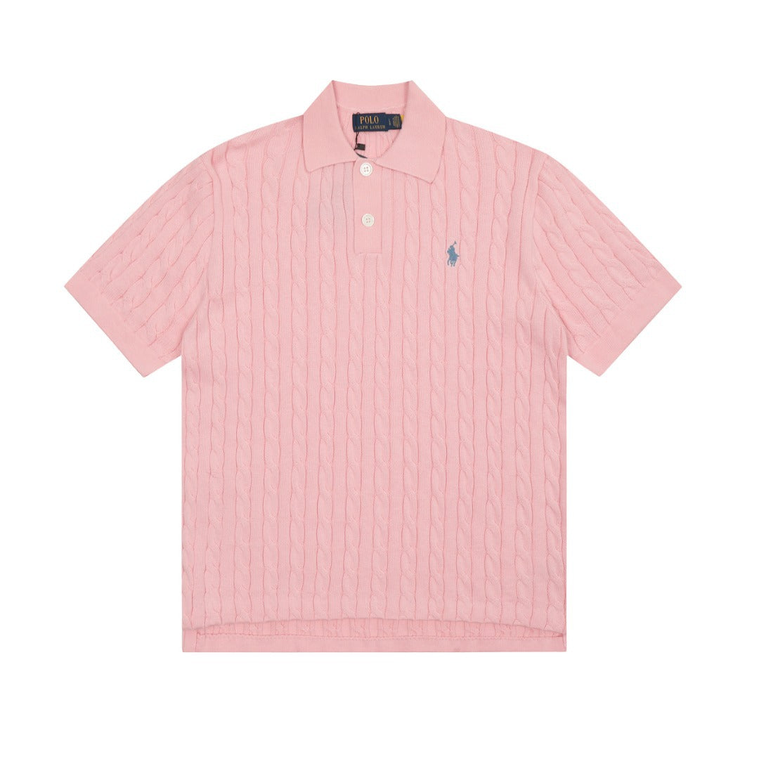 Ralph Lauren Women's Cable Knit Polo shirt