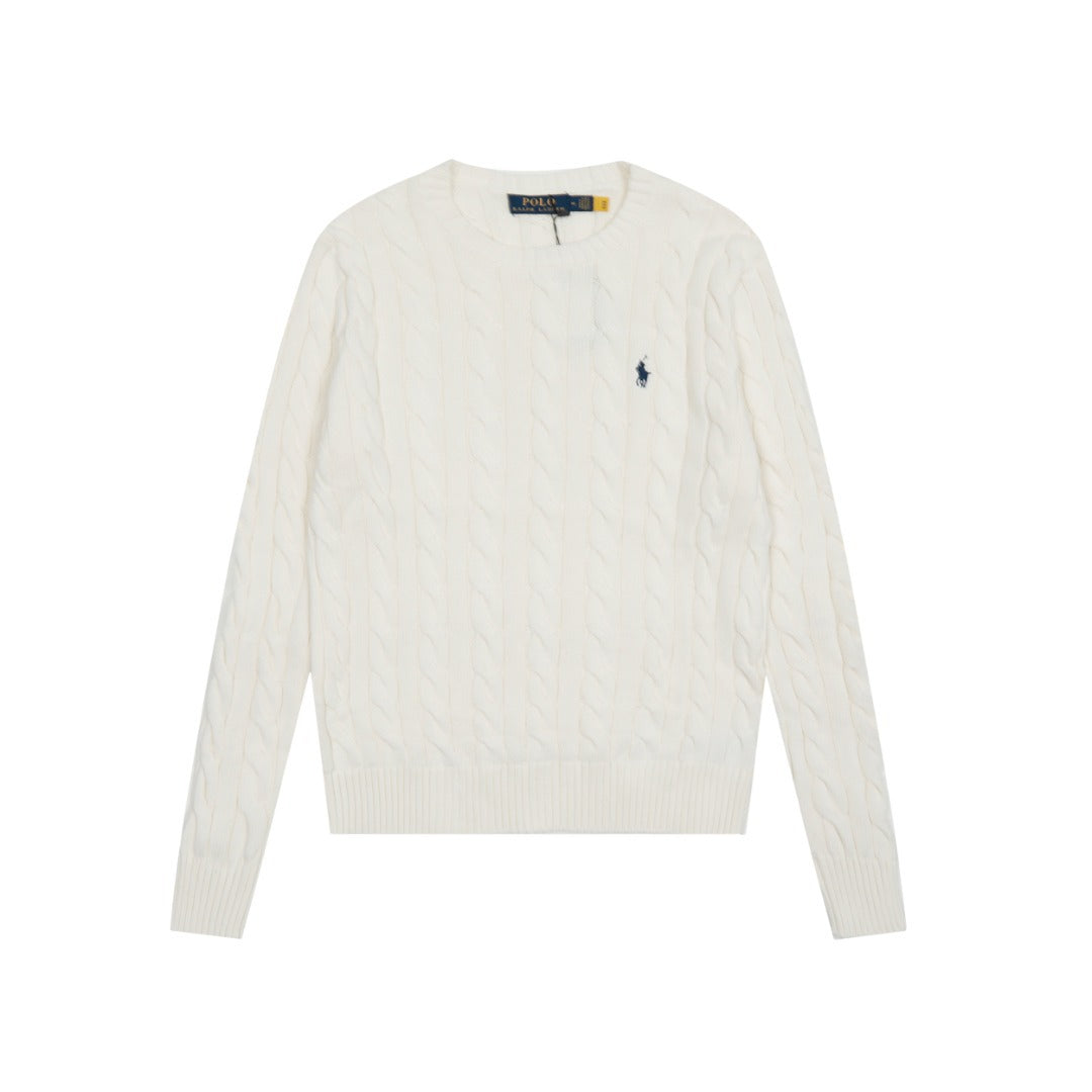 Ralph Lauren Unisex Cable Knit Cotton Sweater