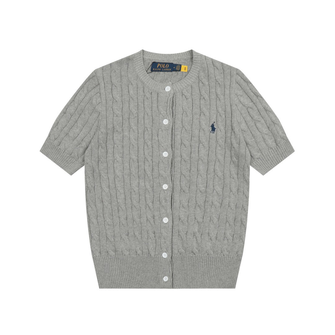 Ralph Lauren Women's Knit T-shirt Cardigan