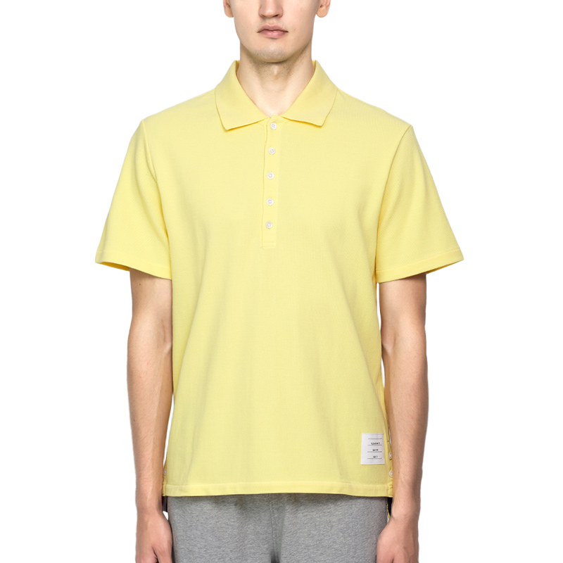 Thom Browne 2026SS 4-Bar Striped Polo Shirt