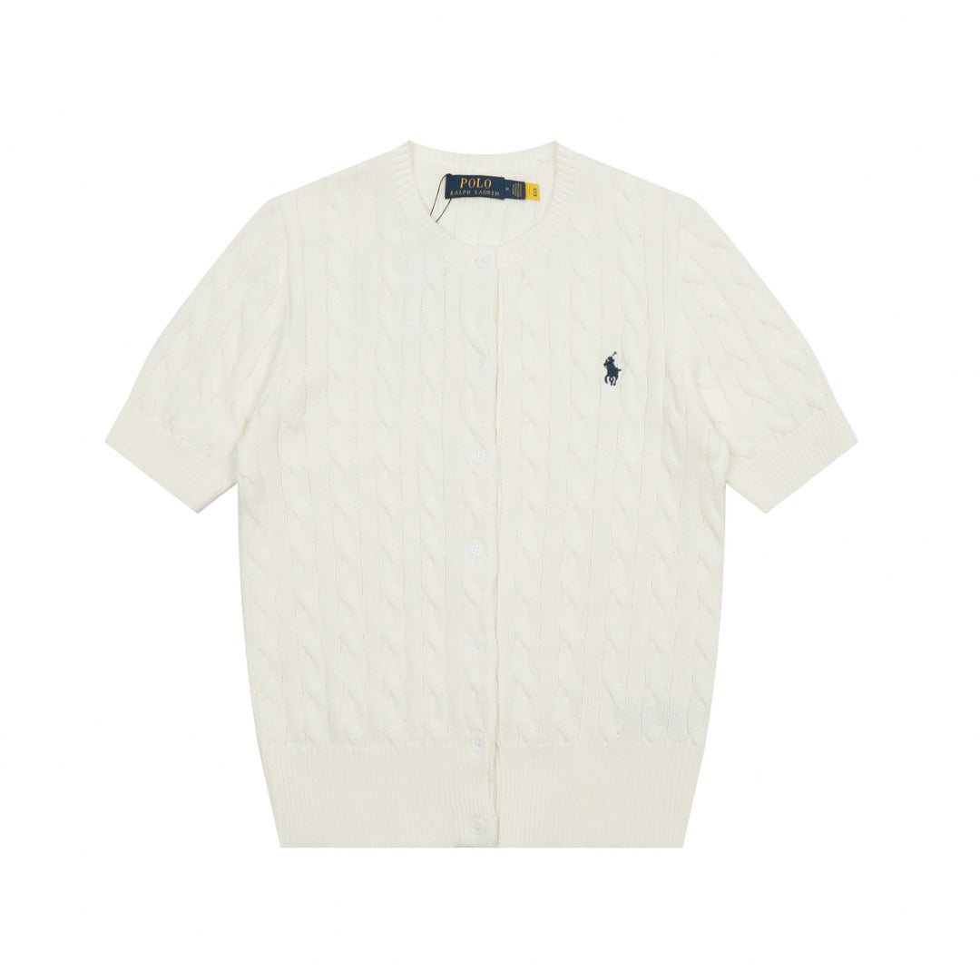 Ralph Lauren Women's Knit T-shirt Cardigan