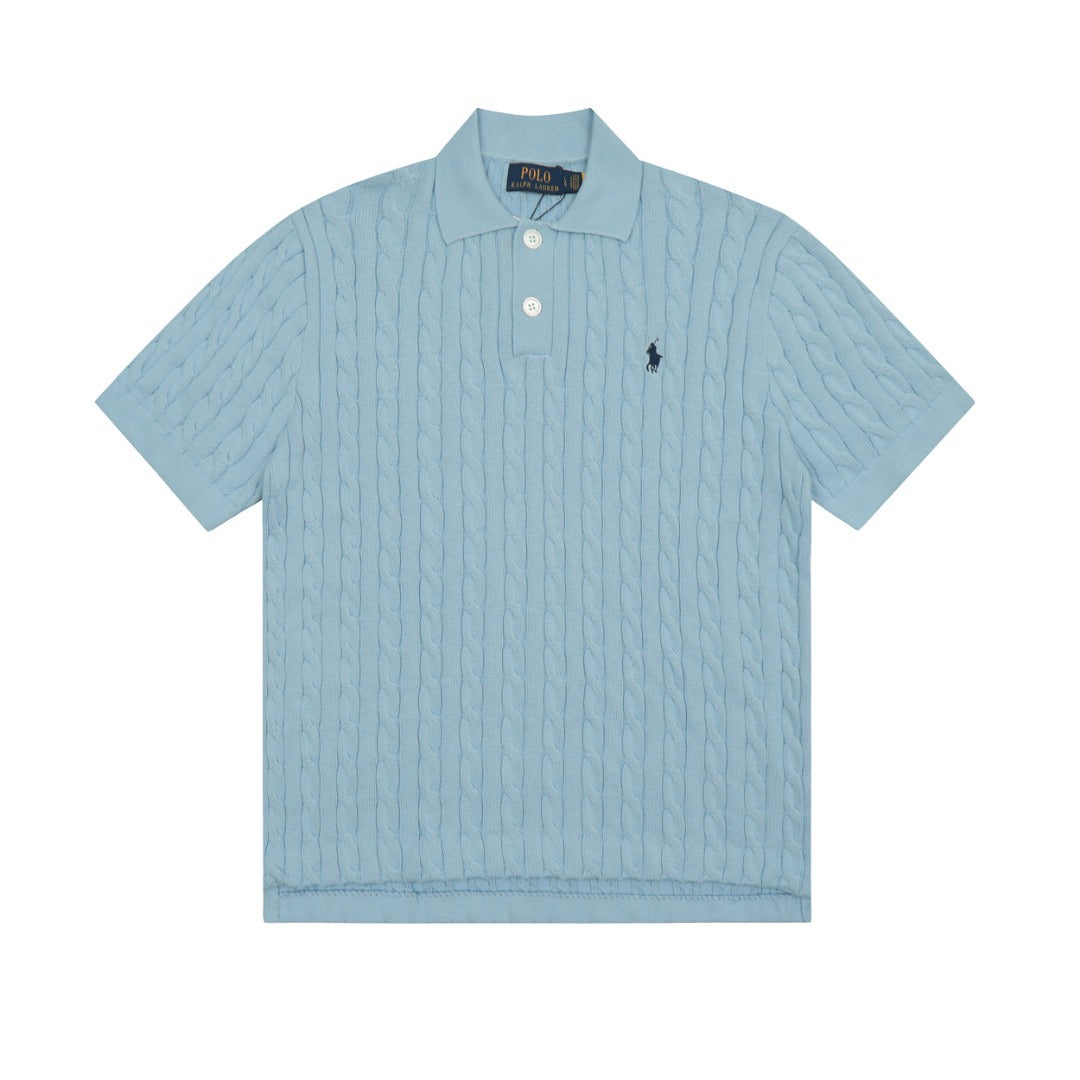 Ralph Lauren Women's Cable Knit Polo shirt