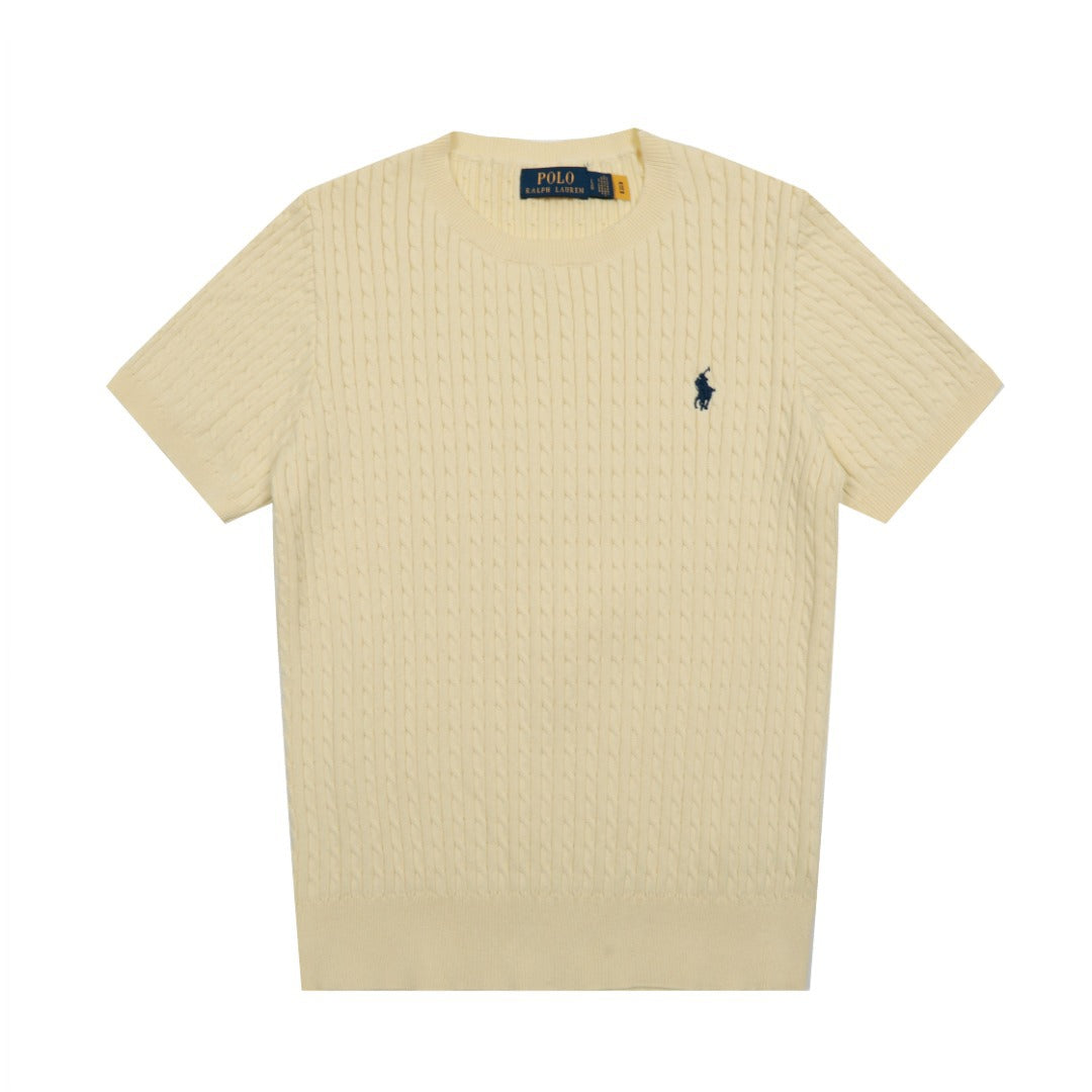 Ralph Lauren Women's Cable Knit T-shirt