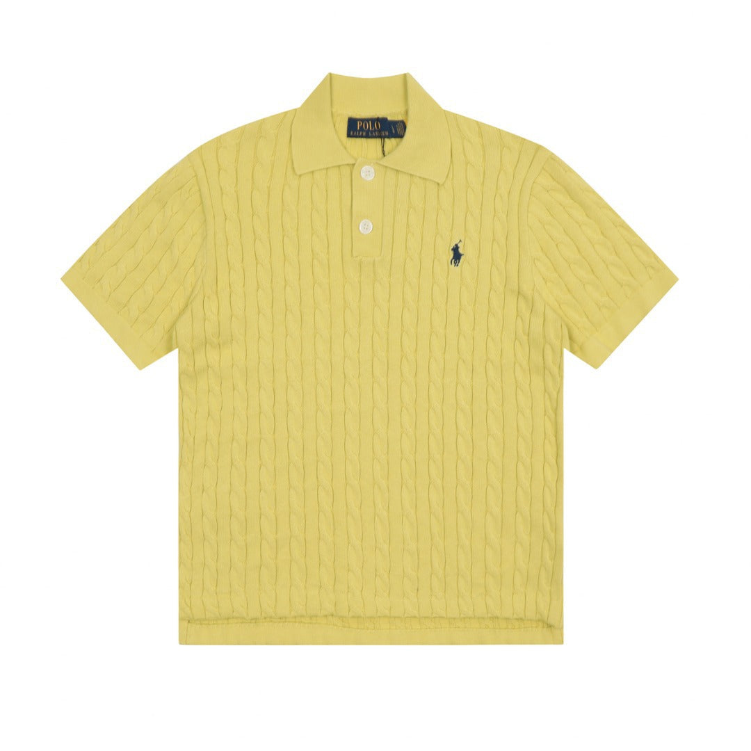 Ralph Lauren Women's Cable Knit Polo shirt