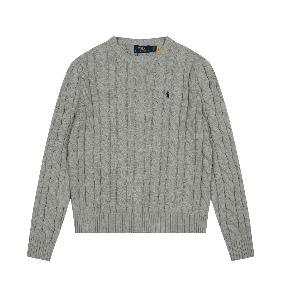 Ralph Lauren Unisex Cable Knit Cotton Sweater