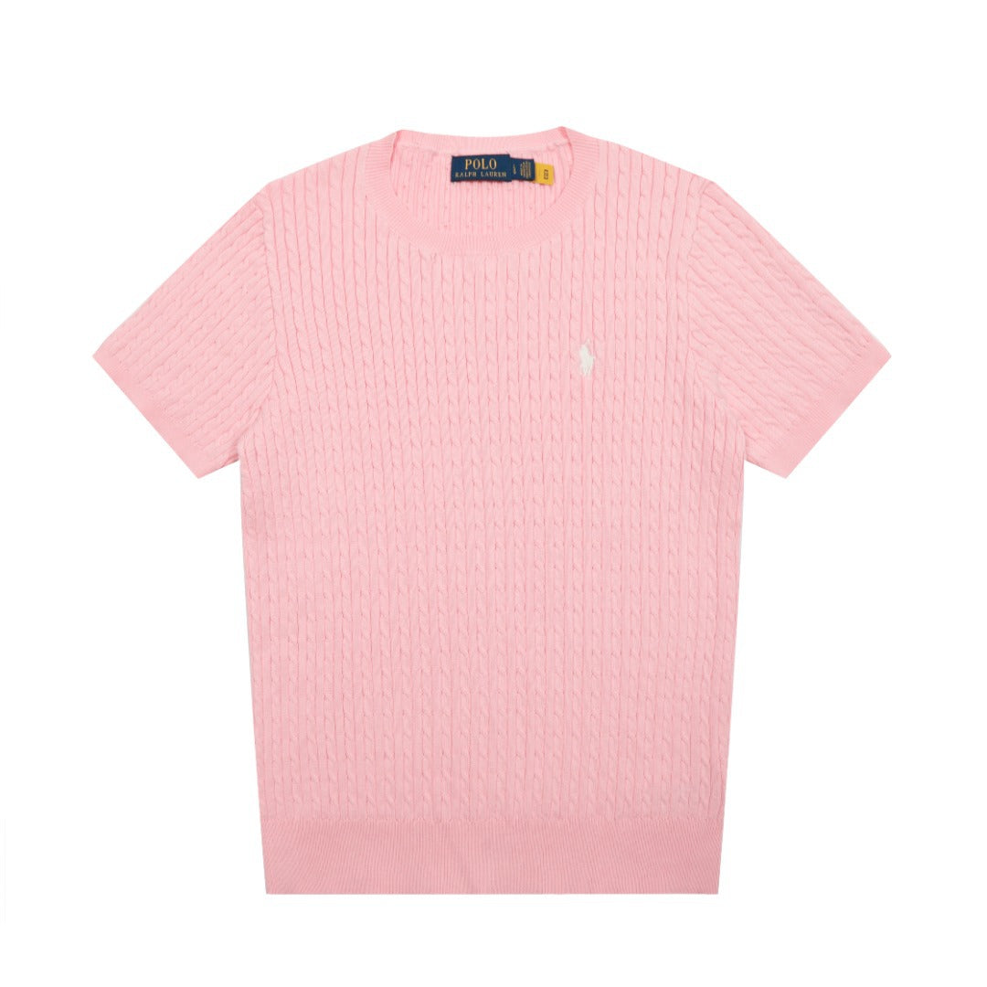 Ralph Lauren Women's Cable Knit T-shirt