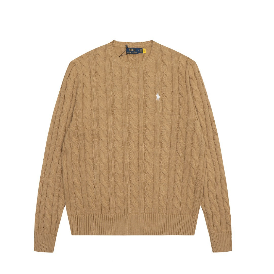 Ralph Lauren Unisex Cable Knit Cotton Sweater