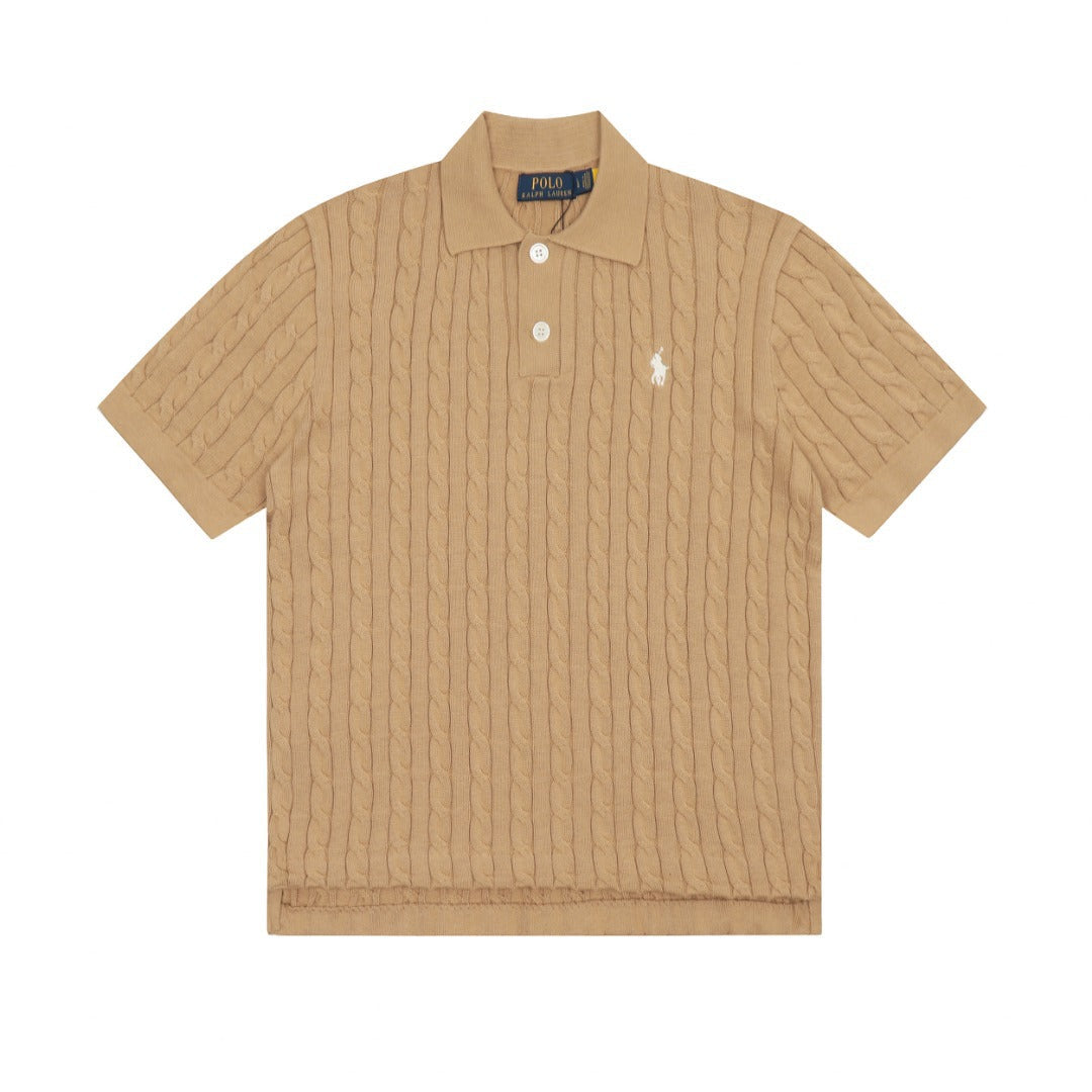 Ralph Lauren Women's Cable Knit Polo shirt