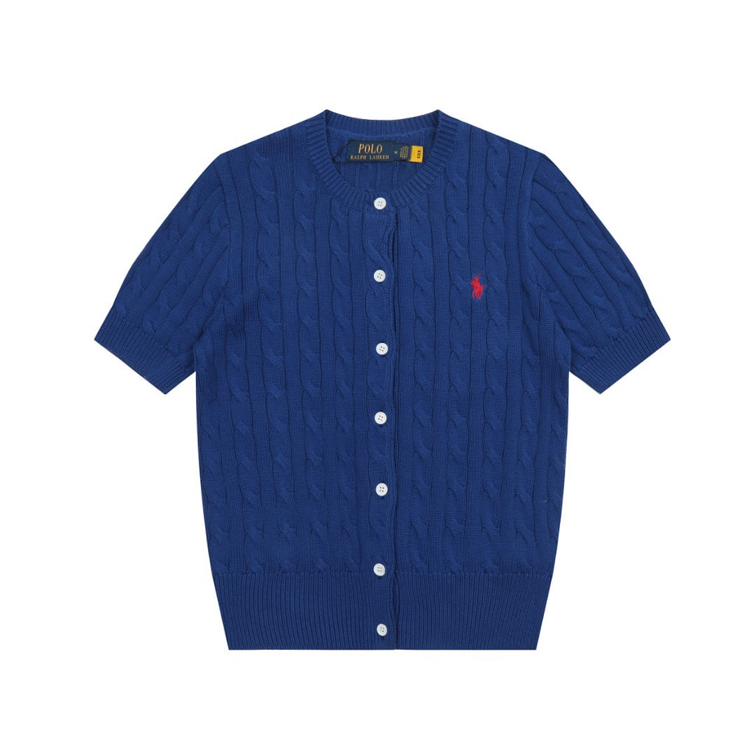 Ralph Lauren Women's Knit T-shirt Cardigan