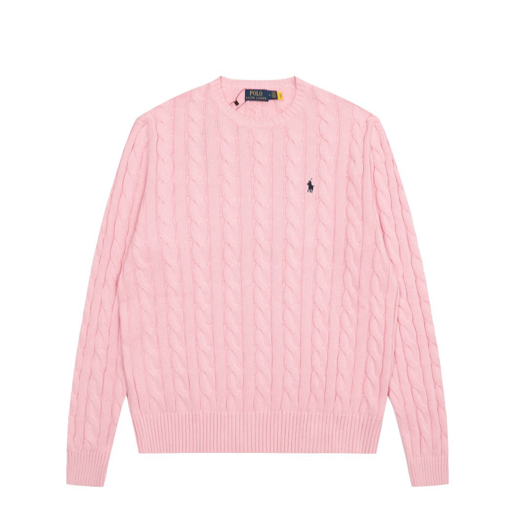 Ralph Lauren Unisex Cable Knit Cotton Sweater