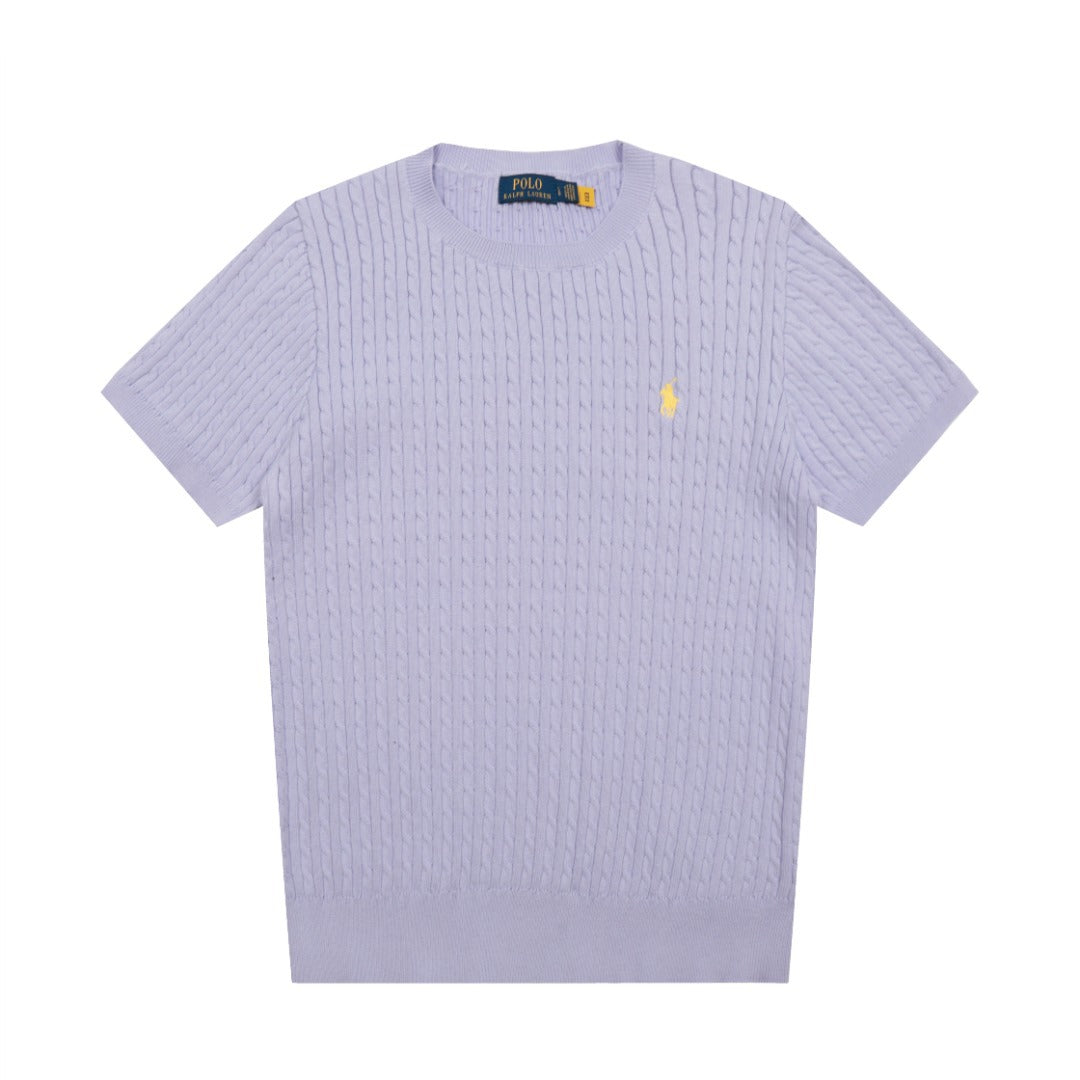 Ralph Lauren Women's Cable Knit T-shirt