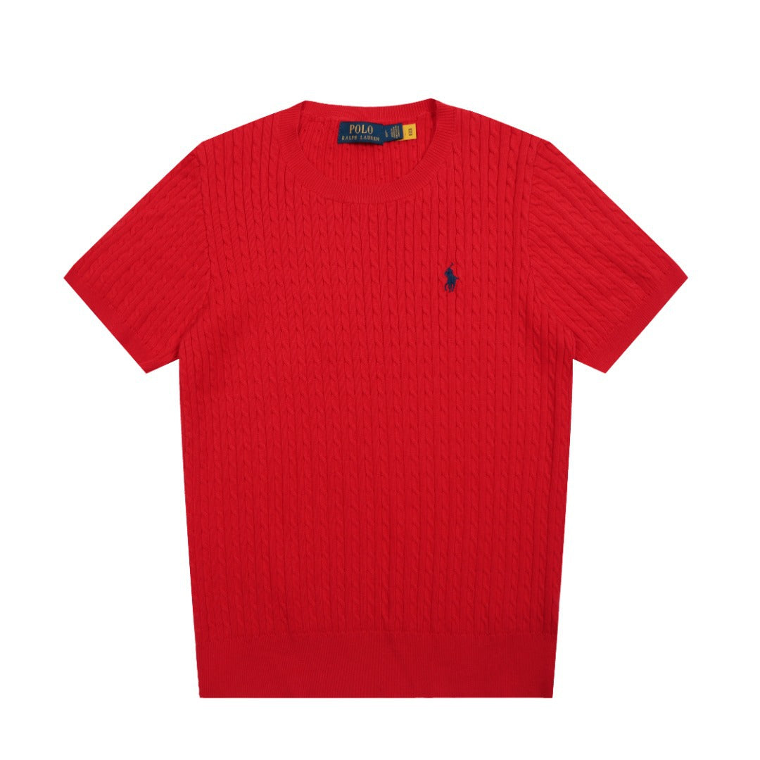 Ralph Lauren Women's Cable Knit T-shirt