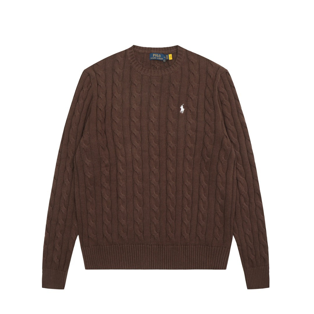 Ralph Lauren Unisex Cable Knit Cotton Sweater