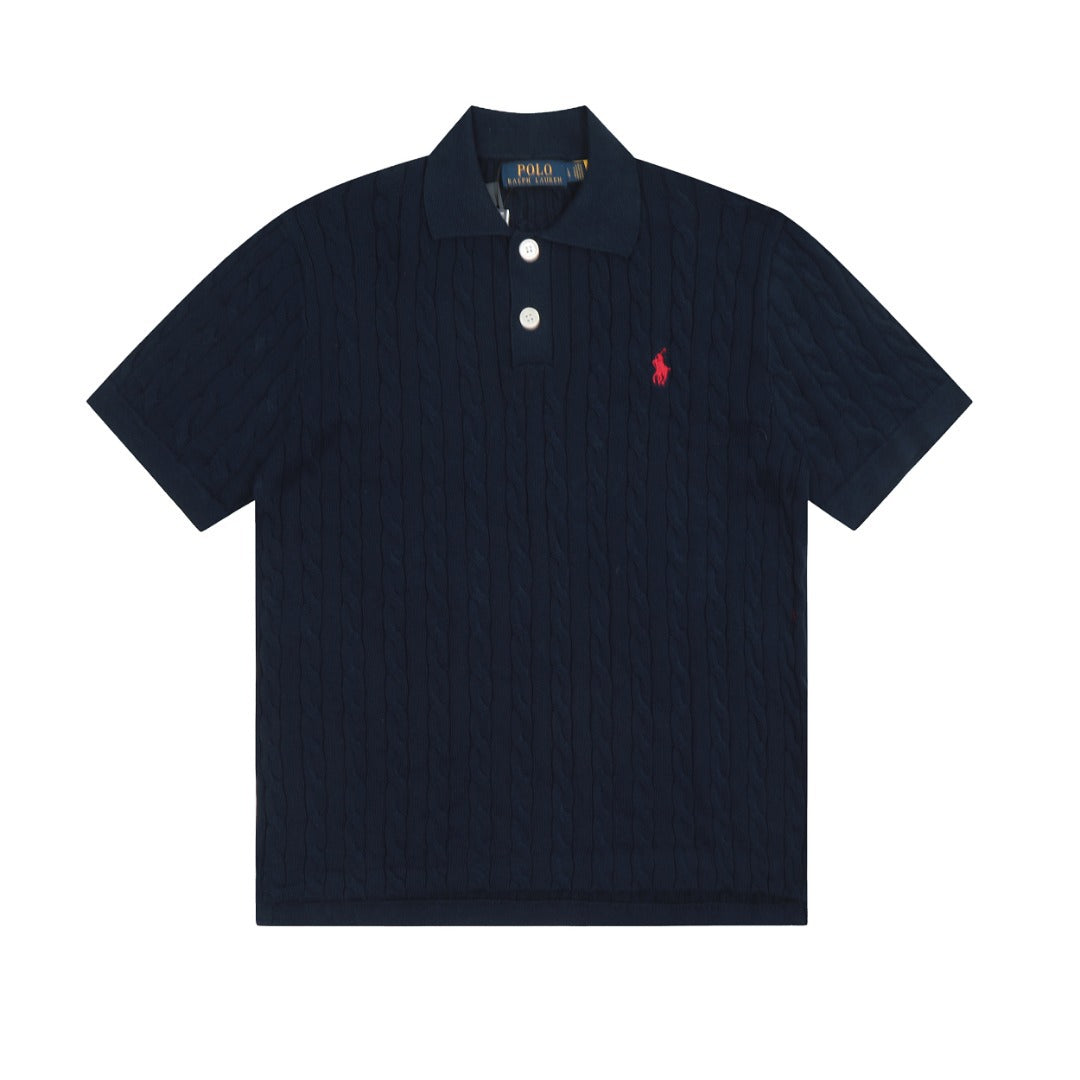 Ralph Lauren Women's Cable Knit Polo shirt