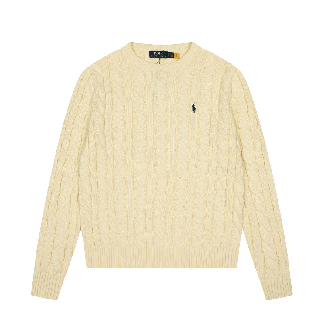 Ralph Lauren Unisex Cable Knit Cotton Sweater