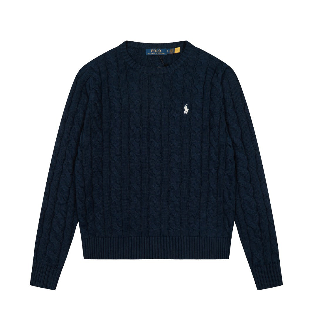 Ralph Lauren Unisex Cable Knit Cotton Sweater