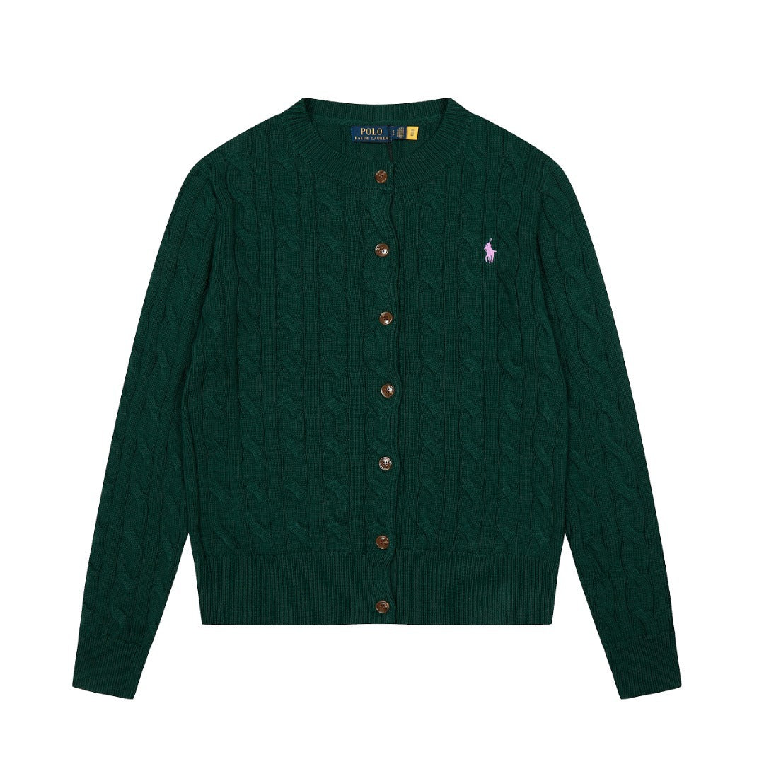 Ralph Lauren Women's Cable Knit Cardigan