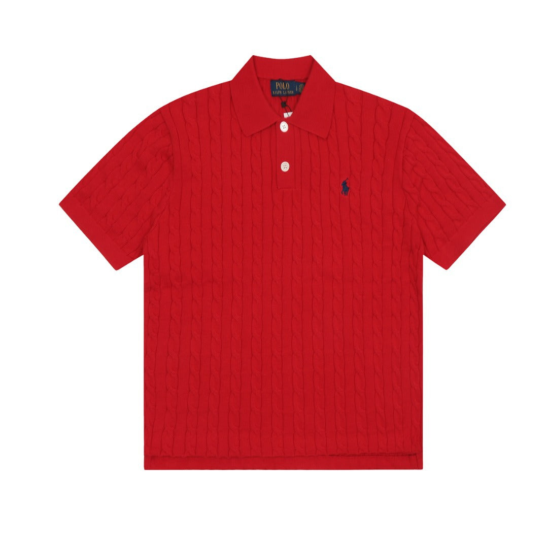 Ralph Lauren Women's Cable Knit Polo shirt