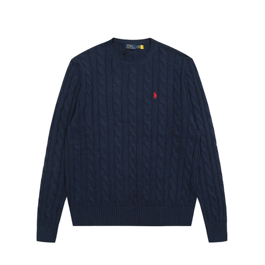 Ralph Lauren Unisex Cable Knit Cotton Sweater