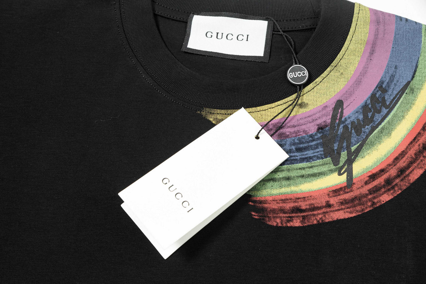 Gucci Graffiti Logo T-Shirt