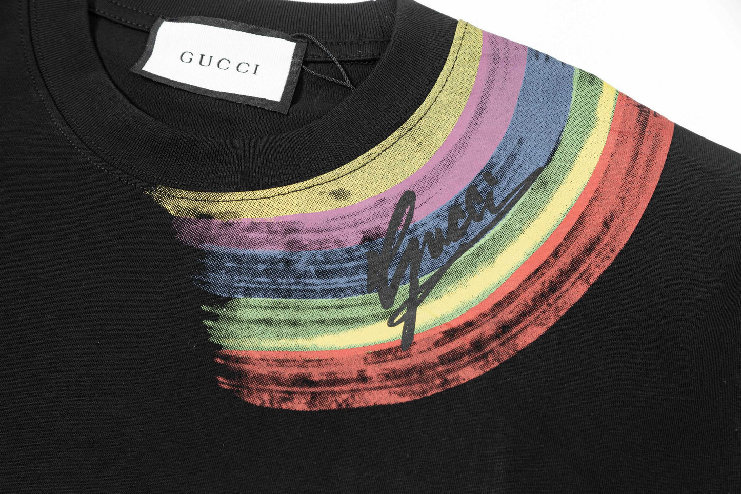 Gucci Graffiti Logo T-Shirt