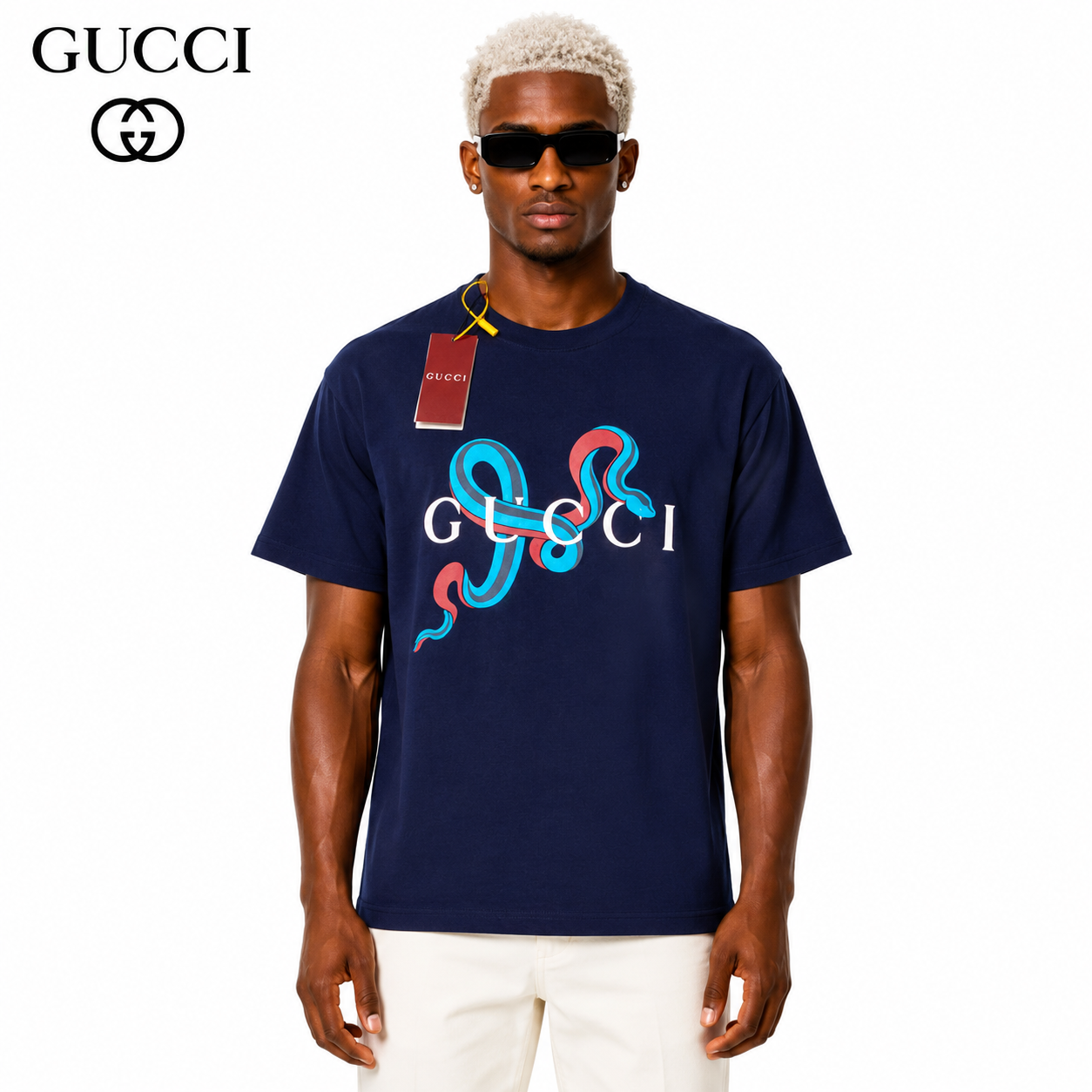 Gucci Snake Year Logo T-Shirt