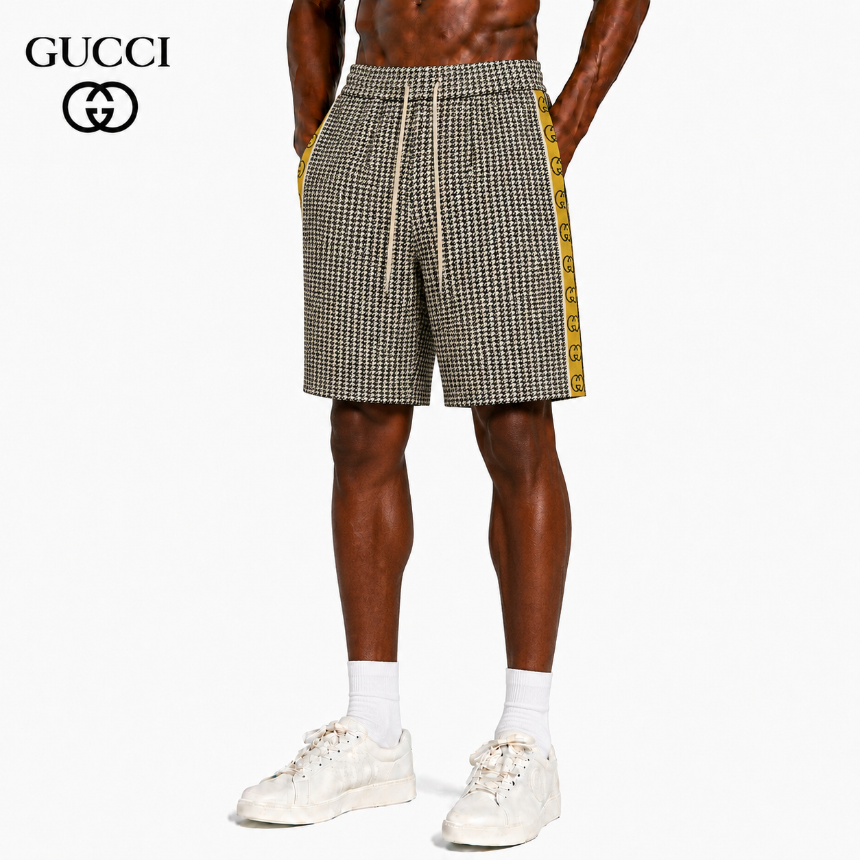 Gucci Signature E45E Shorts
