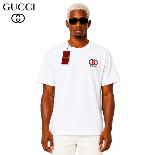 Gucci Logo Embroidery T-Shirt