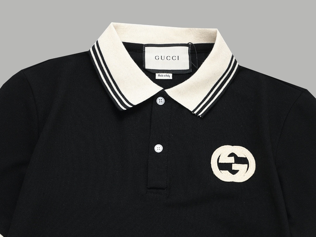 Gucci Double Button Polo Shirt